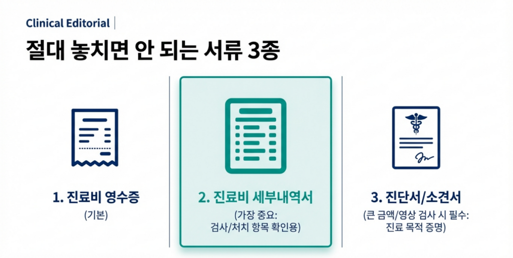 실손/검진은 결론보다 ‘예외 질문’에서 막히는 경우가 더 많습니다.