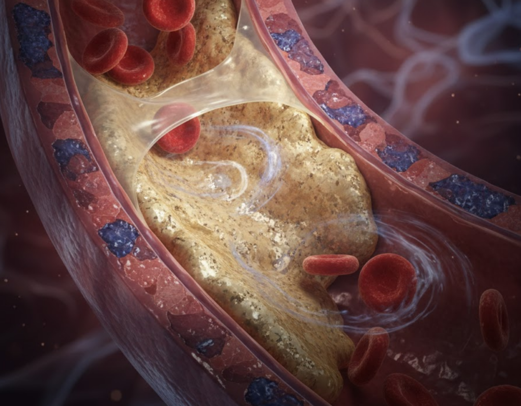 방치된 콜레스테롤이 혈관을 막기 전, 재검사를 통한 관리가 시급합니다.