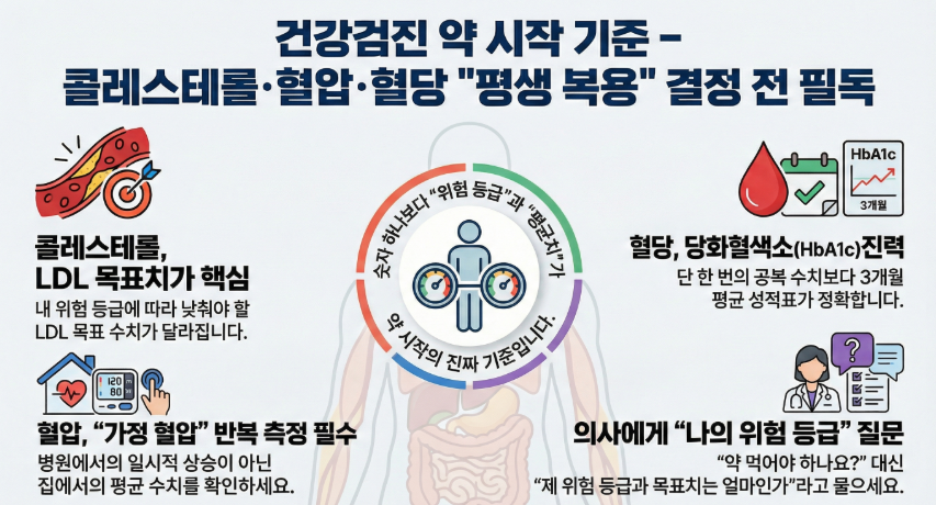 약을 바로 시작할지”보다 중요한 건 ‘내가 어떤 기준으로 결정해야 하는지’를 먼저 아는 것입니다